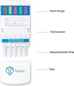 Telano Multidrugstest 10 - Urine Drugstest Test Op 10 Soorten Drugs - 1 Stuks -Cosmetica Serie Winkel 1031x1200 2