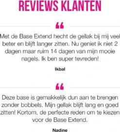 Pink Gellac - Base Extend - Base Coat Gellak - Snel Afweekbaar - 15 Ml -Cosmetica Serie Winkel 1089x1200 1