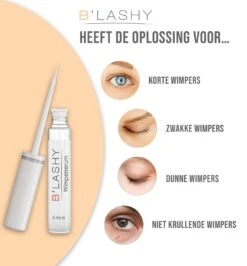 B’LASHY® Wimperserum - Wimper Groeimiddel - Wimper Serum Voor Sterke, Lange En Volle Wimpers - 5 Ml -Cosmetica Serie Winkel 1115x1200