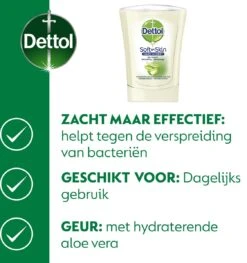 Dettol - Handzeep - No Touch Navulling - Antibacterieel - Aloe Vera - 250 Ml X5 -Cosmetica Serie Winkel 1125x1200 2