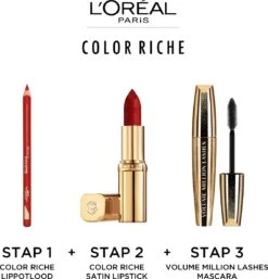 L’Oréal Paris Make-Up Designer Color Riche Satin Lipstick - 231 Sepia Silk - Nude - Verzorgende Lippenstift Met Arganolie Voor Een Comfortabel Gevoel - 4,54 Gr -Cosmetica Serie Winkel 1154x1200 1