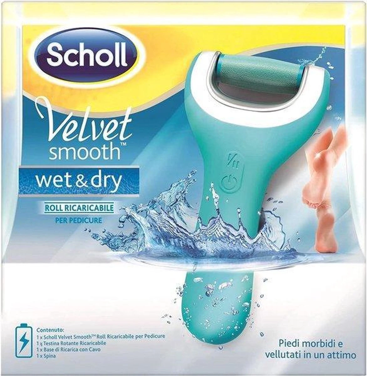 Scholl Velvet Smooth Voetvijl Wet & Dry - Starter - 1 Stuk 7 Scholl Velvet Smooth Voetvijl Wet & Dry - Starter - 1 Stuk - Afbeelding 5
