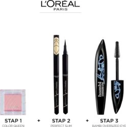 L’Oréal Paris Bambi XXL Oversized Eye Mascara - Zwart - Volume & Lengte Mascara - 8.9ml -Cosmetica Serie Winkel 1185x1200