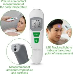 Medisana TM 760 Infrarood Multifunctionele Thermometer - Meet Contactloos Temperatuur Via Voorhoofd - Ook Andere Objecten -Cosmetica Serie Winkel 1192x1200 4