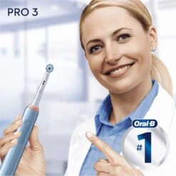 Oral B Oral-B Pro 3 - 3000 - Elektrische Tandenborstel - Ontworpen Door Braun - Blauw -Cosmetica Serie Winkel 1198x1200 13