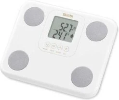 TANITA BC-730 Lichaamsanalyse Weegschaal - Wit - Compact Formaat -Cosmetica Serie Winkel 1200x1004