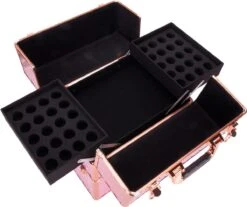 Koffer Groot Holo/Golden Rose XXL Met Opbergvakken -Cosmetica Serie Winkel 1200x1006