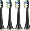 Bintoi® ISonic ProClean - Opzetborstels Elektrische Tandenborstel - 4 Stuks - Geschikt Voor Bintoi ISonic D700/D600 - Jaarvoorraad - Zwart -Cosmetica Serie Winkel 1200x1028