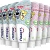 Prodent Kids 0-6 Jaar Woezel & Pip Tandpasta - 12 X 75 Ml - Voordeelverpakking -Cosmetica Serie Winkel 1200x1089 1