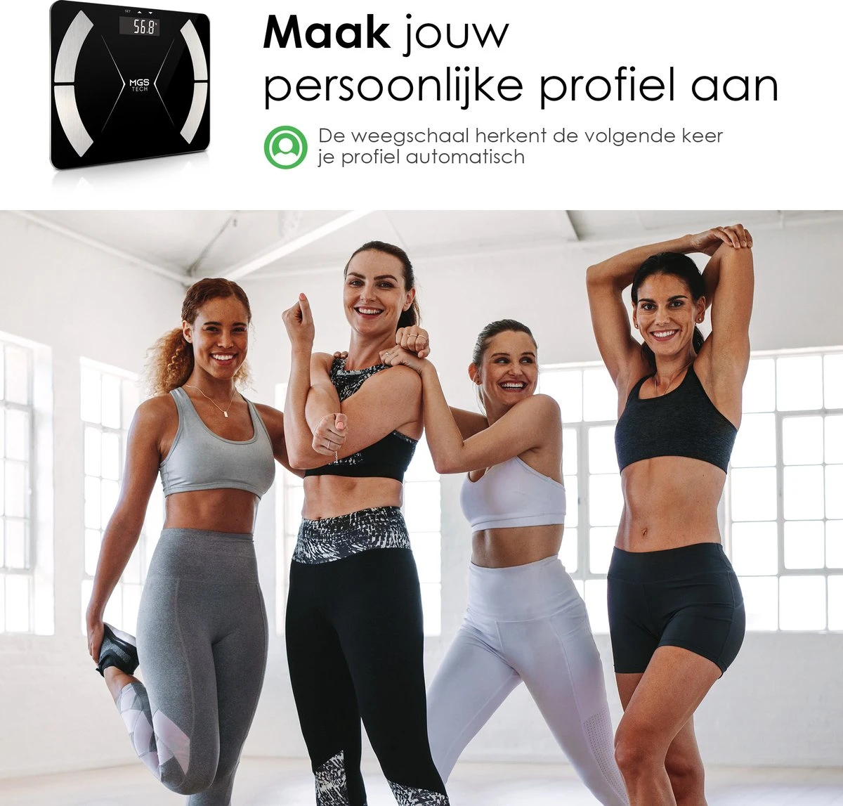 Slimme Personenweegschaal Met Volledig Lichaamsanalyse En Vetpercentage - Digitale Weegschaal - Beste Koop 10 Slimme Personenweegschaal Met Volledig Lichaamsanalyse En Vetpercentage - Digitale Weegschaal - Beste Koop - Afbeelding 8