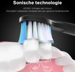 Bintoi® ISonic ProClean - Opzetborstels Elektrische Tandenborstel - 4 Stuks - Geschikt Voor Bintoi ISonic D700/D600 - Jaarvoorraad - Zwart -Cosmetica Serie Winkel 1200x1156 1
