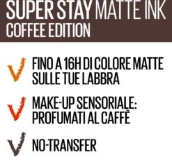 Maybelline SuperStay Matte Ink Lipstick Coffee Collection Limited Edition - 265 Caramel Collector - Nude Lippenstift - 5 Ml -Cosmetica Serie Winkel 1200x1157 1