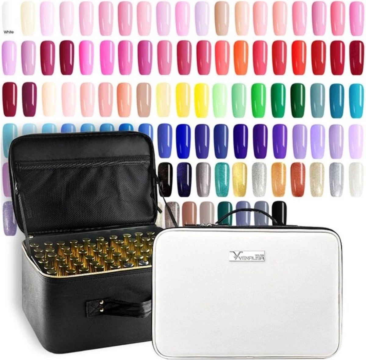 Venalisa 120 Set | 12ml Per Stuk | Professionele Set | Gellak Nagellak | Inclusief Koffer | Polygel | Polygel Kleuren | Polygel Nagels | Polygel Kit 3 Venalisa 120 Set | 12ml Per Stuk | Professionele Set | Gellak Nagellak | Inclusief Koffer | Polygel | Polygel Kleuren | Polygel Nagels | Polygel Kit