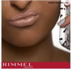 Rimmel London Provocalips Kiss Proof 16 Hr Liquid Lip - 700 Skinny Dipping - 7 Ml - Nude 31 Rimmel London Provocalips Kiss Proof 16 Hr Liquid Lip - 700 Skinny Dipping - 7 Ml - Nude -Cosmetica Serie Winkel 1200x1186