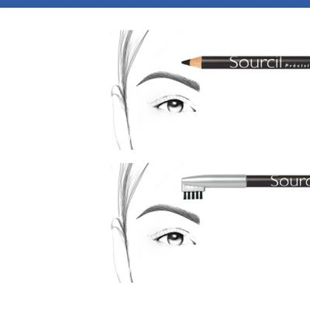 Bourjois Sourcil Precision Wenkbrauwpotlood - 03 Châtain 7 Bourjois Sourcil Precision Wenkbrauwpotlood - 03 Châtain - Afbeelding 5