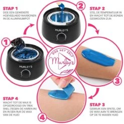 MURLEY'S Wax Apparaat Ontharen Set 500 Gram Waxbonen, Pre En Afterspray (2x 60ml) En 30 Houten Spatels Voor Lichaam En Gezicht -Cosmetica Serie Winkel 1200x1196 5