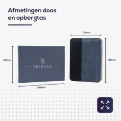 Skeraxo 8-delige Luxe Verschillende Tools - Professioneel Manicure Set & Pedicureset Met Nagelvijl & Nageltang – Behandeling Nagels En Huid -Cosmetica Serie Winkel 1200x1197 7