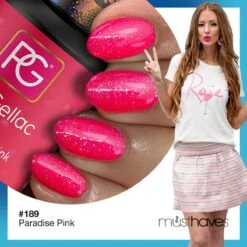 Pink Gellac - Paradise Pink - Gellak - Vegan - Roze - Glanzend - 15ml -Cosmetica Serie Winkel 1200x1200 117