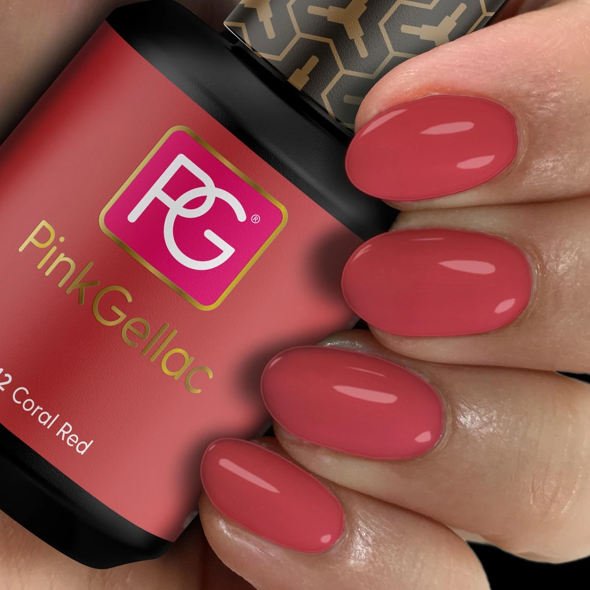 Pink Gellac - Coral Red - Gellak - Vegan - Koraal Rood - Glanzend - 15ml 6 Pink Gellac - Coral Red - Gellak - Vegan - Koraal Rood - Glanzend - 15ml - Afbeelding 4