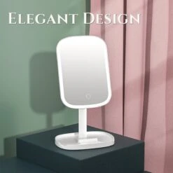 HighHome - Make Up Spiegel Met Led Verlichting - Inclusief 10x Spiegel - 3 Warmtes - 360 °C Draaibaar -Cosmetica Serie Winkel 1200x1200 2