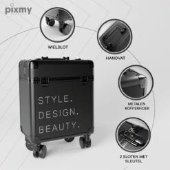 PIXMY® - MT130-S - Make Up Koffer - Cosmetica Koffer - DESIGN -Cosmetica Serie Winkel 1200x1200 215