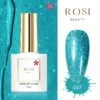 ROSI Beauty Gelpolish - Gel Nagellak - Gellak - 10 ML - UV & LED - Blauw 037 Ocean Glitter Blue -Cosmetica Serie Winkel 1200x1200 236