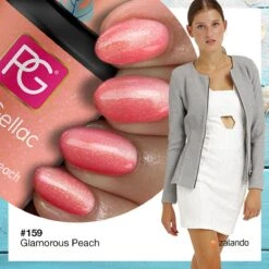 Pink Gellac - Glamorous Peach - Gellak - Vegan - Oranje - Glanzend - 15ml -Cosmetica Serie Winkel 1200x1200 242