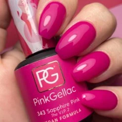Pink Gellac - Sapphire Pink - Gellak - Vegan - Roze - Glanzend - 15ml -Cosmetica Serie Winkel 1200x1200 287