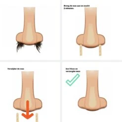 Neus Ontharing - Complete Set - Wax Stick - Pijnvrii -Cosmetica Serie Winkel 1200x1200 394