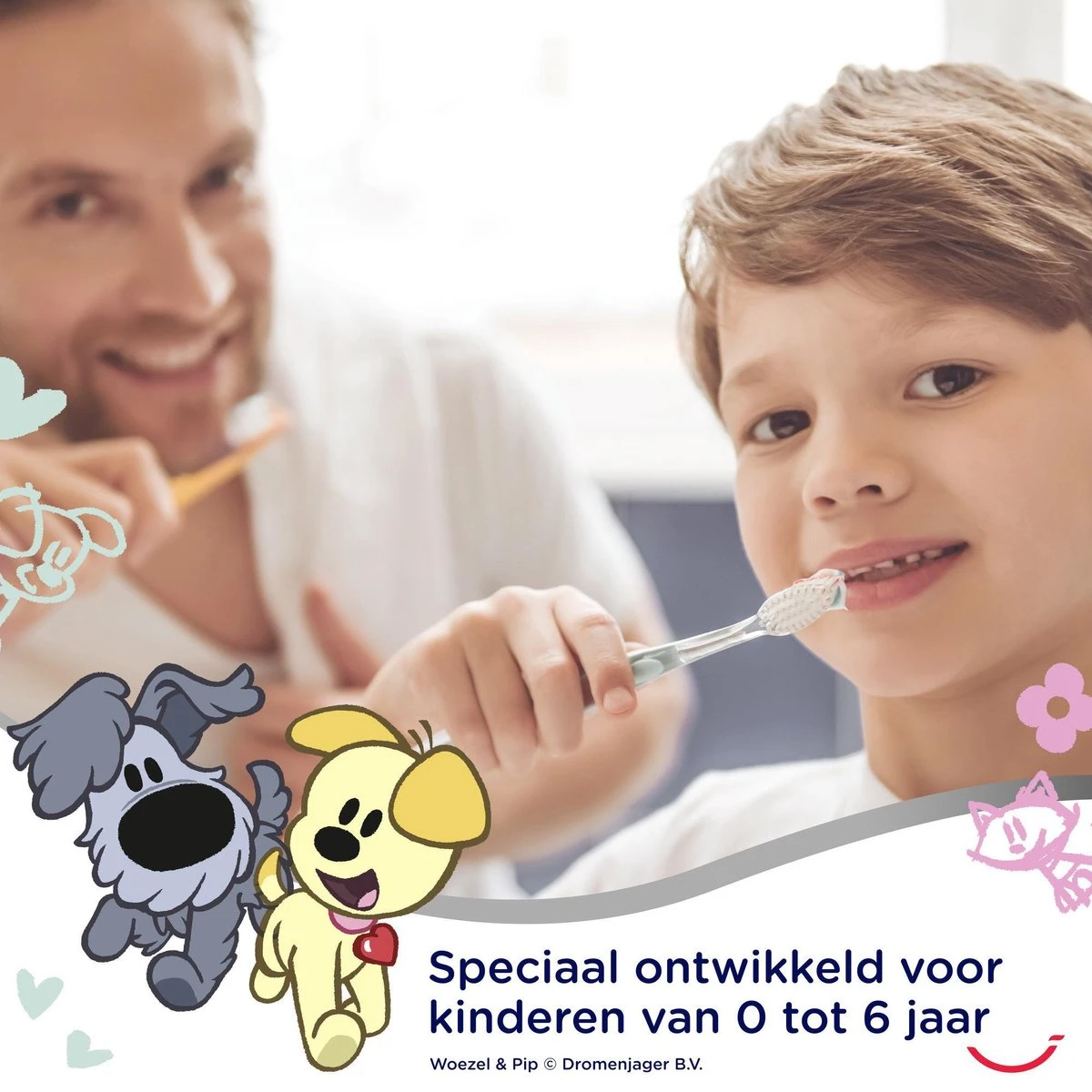 Prodent Kids 0-6 Jaar Woezel & Pip Tandpasta - 12 X 75 Ml - Voordeelverpakking 8 Prodent Kids 0-6 Jaar Woezel & Pip Tandpasta - 12 X 75 Ml - Voordeelverpakking - Afbeelding 6