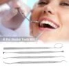 Compleet Tandarts Setje –4 Stuks Tandsteenhaakje – Tandartshaakje - Mondspiegel – Tandarts Gereedschap – Mondverzorging – Stainless Steel -Cosmetica Serie Winkel 1200x1200 410