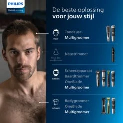 Philips Series 5000 MG5730/15 - Multigroom - Met 11 Hulpstukken -Cosmetica Serie Winkel 1200x1200 415