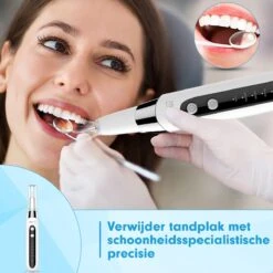 DEN-T® PRO U500 - Elektrische Sonische Tandsteen Verwijderaar - Wit -Cosmetica Serie Winkel 1200x1200 450