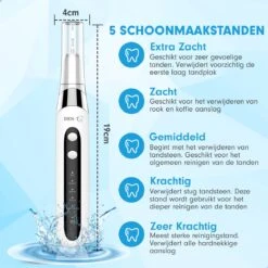 DEN-T® PRO U500 - Elektrische Sonische Tandsteen Verwijderaar - Wit -Cosmetica Serie Winkel 1200x1200 453