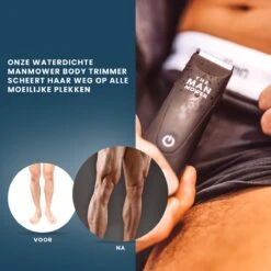 BALZY BushBuster 3.0 - Trimmer - Scheerapparaat - Haartrimmer - Bodygroomer - SafeShave Technologie - Waterdicht - Veilig Scheren - Oplaadbaar -Cosmetica Serie Winkel 1200x1200 473