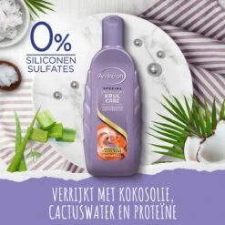 Andrélon Krul Care Shampoo - 6 X 300 Ml - Voordeelverpakking -Cosmetica Serie Winkel 1200x1200 482