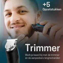 5 In 1 Baardtrimmer Voor Mannen - Trimmer Voor Baard En Lichaam - Neus En Oor -Bodygroomer - 0.5-10MM -Cosmetica Serie Winkel 1200x1200 494