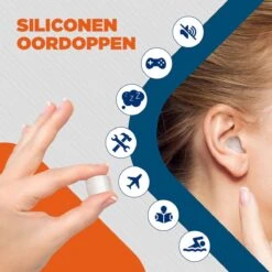 SleepCore® - 14x Slaap Oordopjes - Snurken - Siliconen Slaapoordoppen - Zwem Oordoppen - Slapen - Geluidsoverlast - Sound Plugs - Anti Snurk - Slaaphulp - Geluid Studeren Gehoorbescherming Earplugs Lawaai Waterdicht Hoge Demping Kneedbare Geluiddicht -Cosmetica Serie Winkel 1200x1200 523