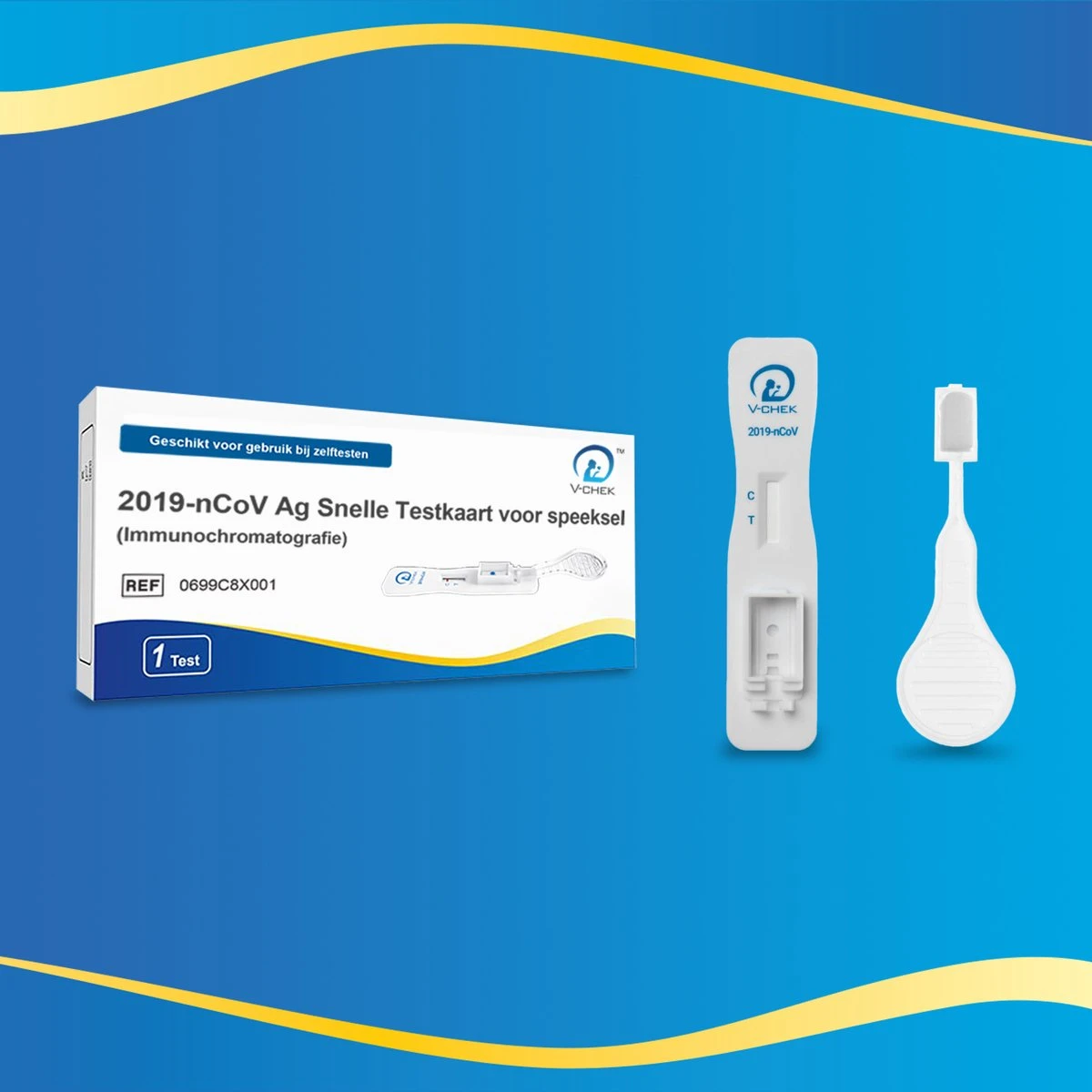 V-chek - Lollypop Zelftest - Antigeen Sneltest – Lollipop Speekseltest Corona – Speeksel Test Covid 19 – CE Gekeurd - Kindvriendelijk - Single Package 7 V-chek - Lollypop Zelftest - Antigeen Sneltest – Lollipop Speekseltest Corona – Speeksel Test Covid 19 – CE Gekeurd - Kindvriendelijk - Single Package - Afbeelding 5