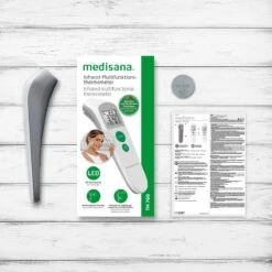 Medisana TM 760 Infrarood Multifunctionele Thermometer - Meet Contactloos Temperatuur Via Voorhoofd - Ook Andere Objecten -Cosmetica Serie Winkel 1200x1200 540