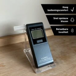 CA30FL - Alcoholtester - Elektrochemische Sensor - Nauwkeurig - Compact - Met Kalibratie Reminder - Zeer Eenvoudig In Gebruik - Weergave In Promille (‰) -Cosmetica Serie Winkel 1200x1200 579