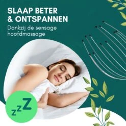 Sensage Hoofdmassage Spin | Anti Stress Massage Apparaat | Ontspanning | Elektrische Hoofdmassage | 5 Modes | USB Oplaadbaar | Zwart | Massage Spin -Cosmetica Serie Winkel 1200x1200 596