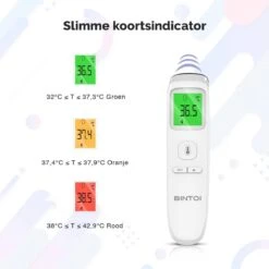 Bintoi® XE200 - Thermometer - Temperatuurmeter - Koortsthermometer -Cosmetica Serie Winkel 1200x1200 612