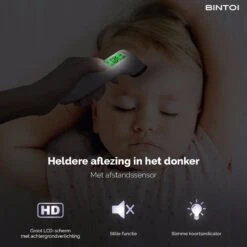 Bintoi® XE200 - Thermometer - Temperatuurmeter - Koortsthermometer -Cosmetica Serie Winkel 1200x1200 615