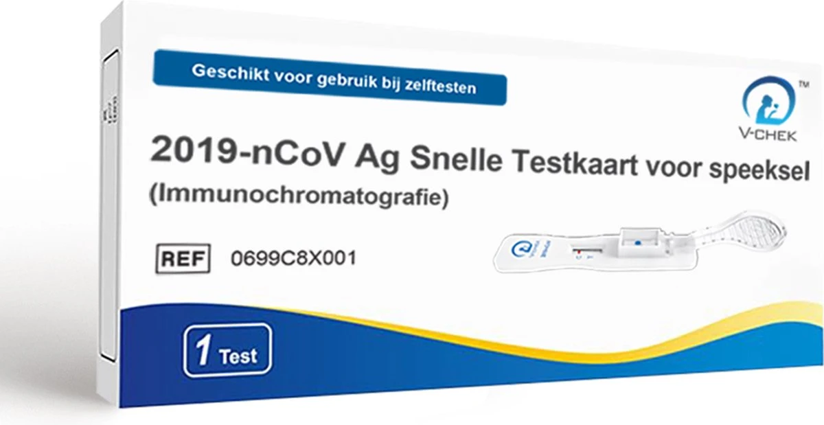 V-chek - Lollypop Zelftest - Antigeen Sneltest – Lollipop Speekseltest Corona – Speeksel Test Covid 19 – CE Gekeurd - Kindvriendelijk - Single Package 4 V-chek - Lollypop Zelftest - Antigeen Sneltest – Lollipop Speekseltest Corona – Speeksel Test Covid 19 – CE Gekeurd - Kindvriendelijk - Single Package - Afbeelding 2