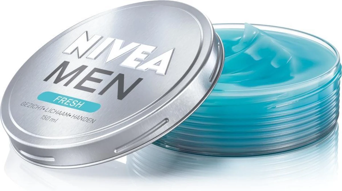 NIVEA MEN FRESH Hydratatie Van Gezicht, Lichaam En Handen -150ml 4 NIVEA MEN FRESH Hydratatie Van Gezicht, Lichaam En Handen -150ml - Afbeelding 2