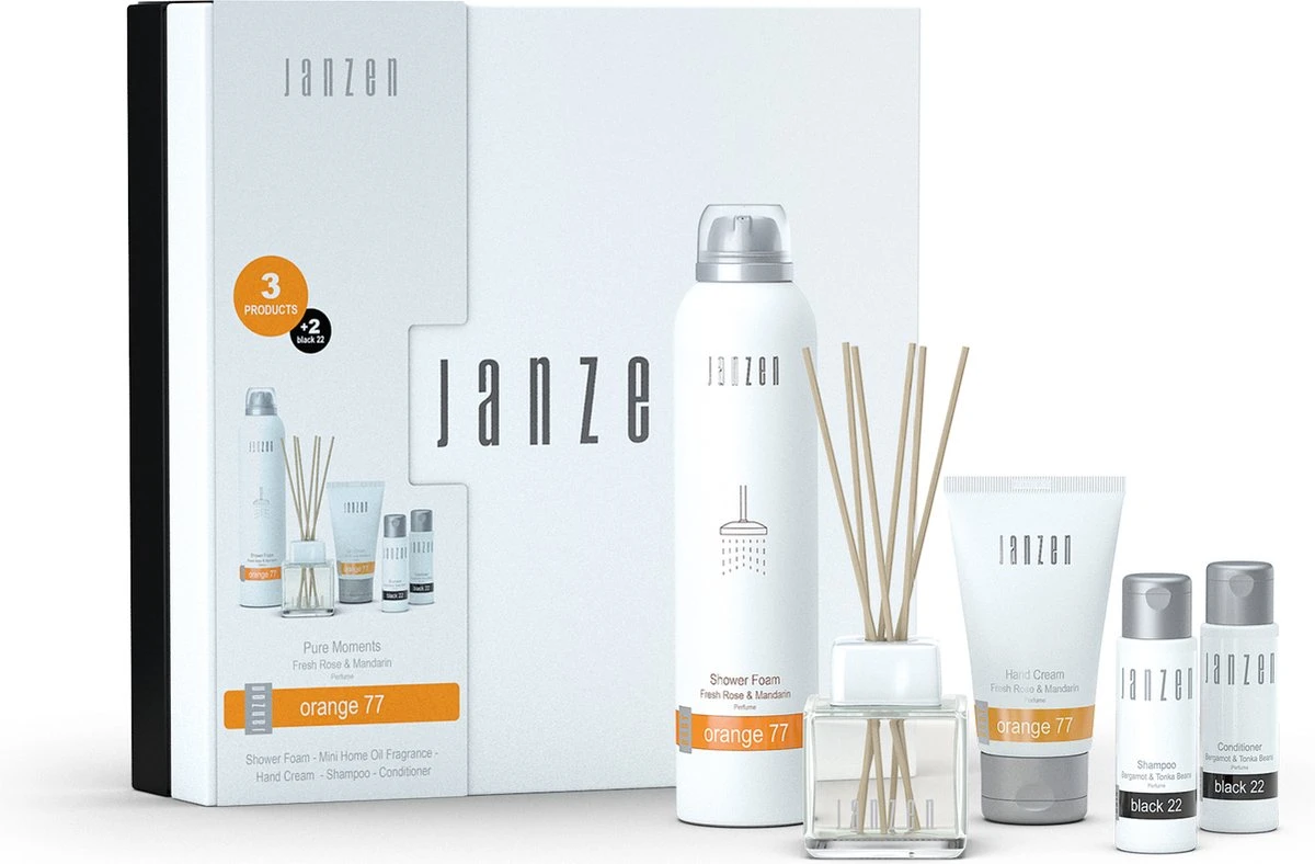 JANZEN Pure Moments Giftset Orange 77 4 JANZEN Pure Moments Giftset Orange 77 - Afbeelding 2