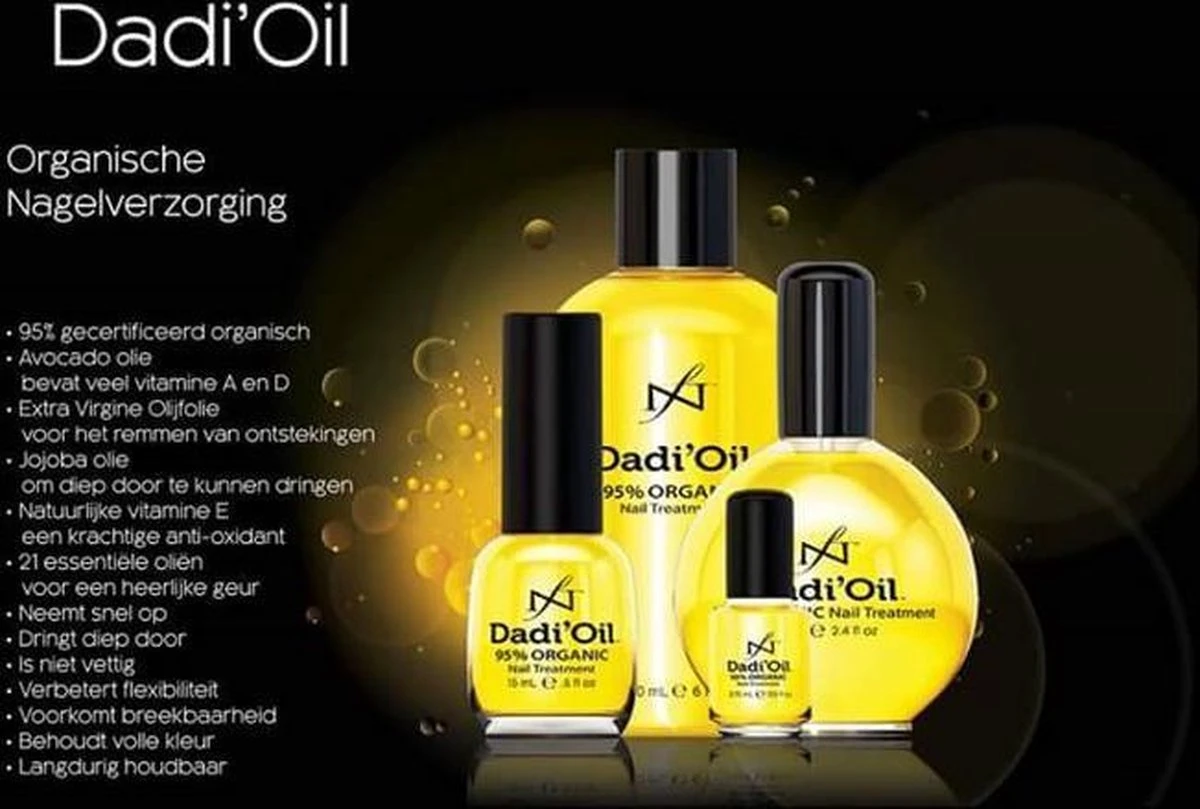 Famous Names - Dadi'oil Nagelriemolie - 72 Ml 4 Famous Names - Dadi'oil Nagelriemolie - 72 Ml - Afbeelding 2