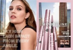 Maybelline Lash Sensational Sky High Waterproof - Zwart - Lengte Mascara - 6 Ml -Cosmetica Serie Winkel 1200x815