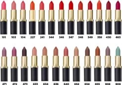L'Oréal Paris Make-Up Designer Color Riche Matte Addiction - 652 Stone - Lipstick -Cosmetica Serie Winkel 1200x841 1